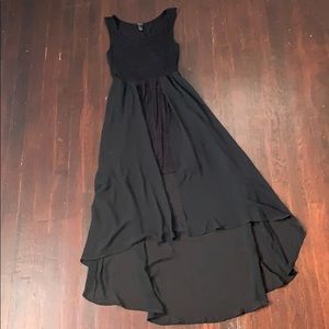 COPY - Black High Low Dress